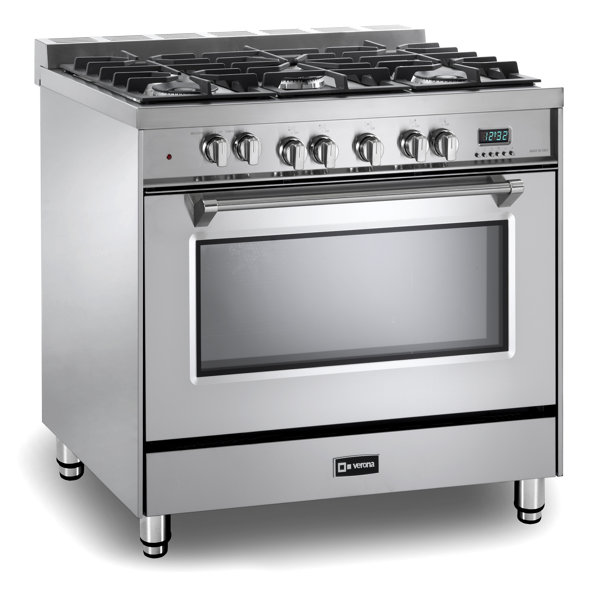 Verona Prestige 36" 4 Cubic Feet Dual Fuel Freestanding Convection